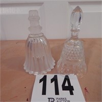 TWO GLASS BELLS