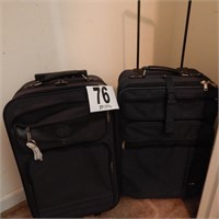 TWO ROLLING TRAVEL CASES