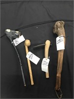 4 African Tools & Clubs