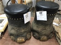 2 Elephant Foot Stools (2X$) (US Res Only)