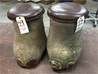 2 Elephant Foot Stools (2X$) (US Res Only)