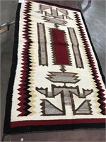 Native American Made Rug F.B. More Style Storm