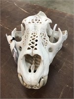 Super Cool Carved Lion Skull (TX Res Only)