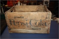 Vintage Wooden Pepsi Cola Crate