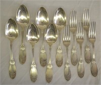 11 pcs. Sterling Silver Spoons & Forks