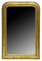 FRENCH LOUIS PHILIPPE GILTWOOD MIRROR