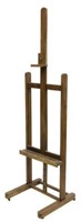FRENCH OAK ARTIST'S EASEL, MID-19TH C.