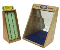 (2) STORE COUNTER POCKET KNIFE DISPLAY CASES