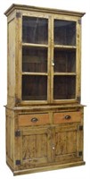 SPANISH PROVINCIAL PINE CABINET, EARLY 19TH C.
