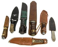 (7) FIXED BLADE KNIVES, CAMILLU COMBAT, CUSTOMS