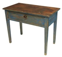 AMERICAN NEW HAMPSHIRE (ATTRIB) PAINTED WORK TABLE