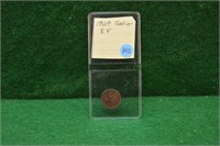 1869 Indian Head Cent  EF semi key date
