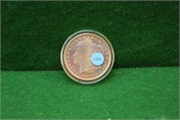 2 oz. Silver Morgan Dollar Round 1987 dated