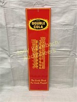 Double Cola Sunburst Thermometer - 7.5" x 28.5"