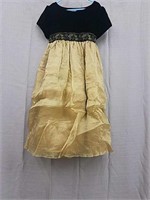Marmellata Black & Gold Dress- Girls Size 6