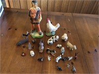 27 pcs vintage figurines