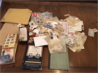 Large stockpile of US & Foreign stamps