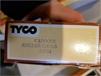 TYCO HO CABOOSE GOLDEN EAGLE