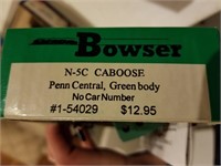 Bowser Penn Central Green Body Caboose HO