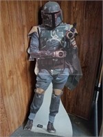Autographed Boba Fett Stand Up