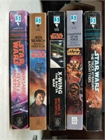Lot of 5 Star wars Paper Back books
