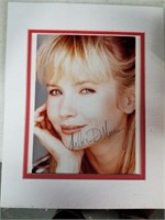 Autographed and Matted Photo of Rebecca De Mornay