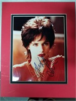 Autographed and matted photo of Juliette Lewis