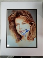 Autographed and Matted Photo of Linda Hamilton