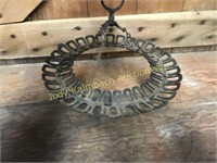 Antique iron buggy whip mercantile store display