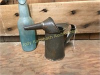 Small Antique oil can