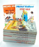 Michel Vaillant. Lot de 16 volumes dont 5 en Eo