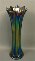Imperial Purple Morning Glory Funeral Vase.