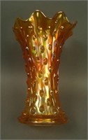 Northwood Dark Marigold Tree Trunk Squatty Vase.