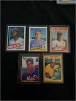 5 1985 baseball cards