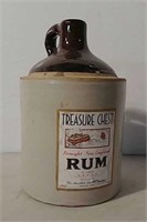 Treasure Chest Rum stoneware crock