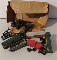 Toy train parts