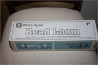 White Rose Bead Loom in Box