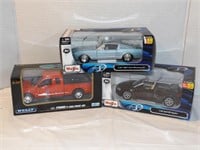 1:24 ''67 MUSTANG GT, AUDI R8 & FORD F-350 TRUCK