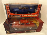 1:18 50 STUDEBAKER CHAMPION & LAND ROVER DISCOVERY
