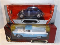 1:18 '57 FORD RANCHERO & '67 VW BEETLE