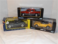 1:24 '39 CHEVY COUPE,BMW Z8 & 2002 AVALANCHE