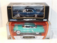 1:18 '52 LINCOLN CAPRI & '66 PONTIAC GTO