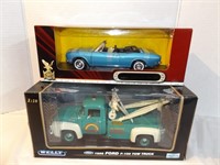 1:18 '69 CORVAIR & '56 FORD F-100 TOW TRUCK