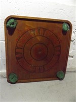 ANTIQUE GAMING TABLE TOP (28.5" X 28.5")