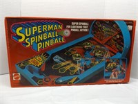 SUPERMAN SPINBALL PINBALL GAME IN BOX