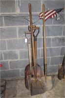 Group of Various Shovels