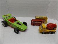 BUDGIE BUS, TONKA CEMENT & NYLINT ROADSTER
