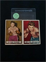 1951 Topps Boxing Cards Billy Graham and Jimmy
