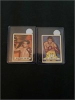1951 Topps Boxing Cards Bob Satterfield and Bob