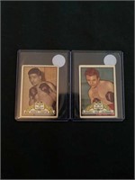 1951 Topps Boxing Cards Randy Turpin and Freddie